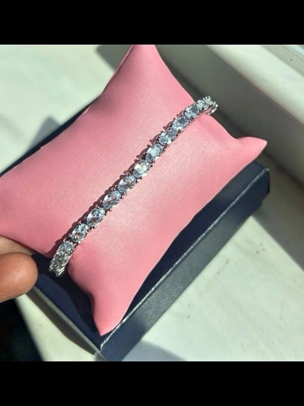 925 Sterling Silver Tennis Bracelet | Cubic Zirconia, 7 inch #533